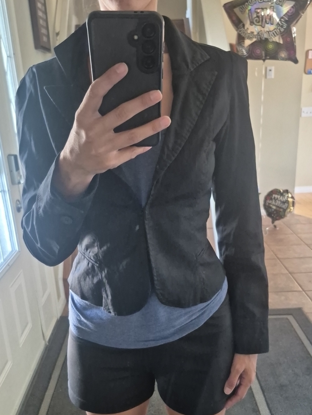 Urban Behavior Black Fitted Blazer Jacket
